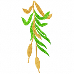 Flowers And Tree Embroidery Design 9 Flowers And Tree Embroidery Design 9